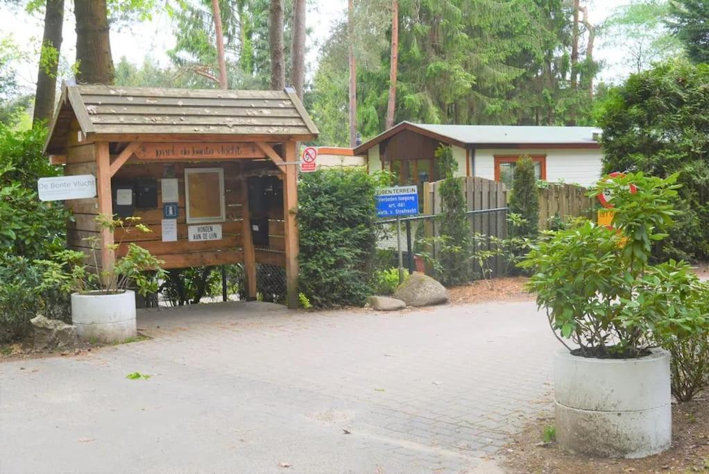 Sfeervol Chalet De Dassenburcht Emst Kültér fotó